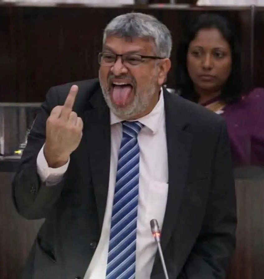 The penis and education of a minister who cannot digest a microphone.