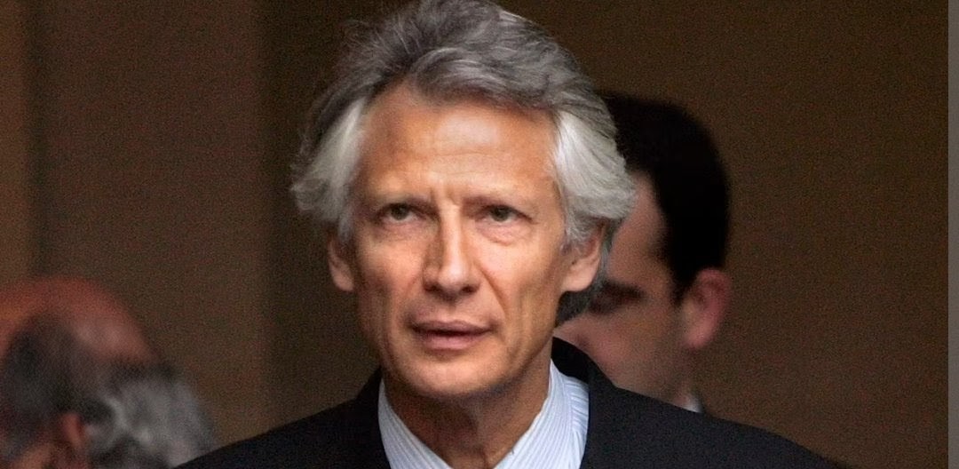 "ඇමරිකාවට සහ ඊශ්‍රායලයට එරෙහිව සම්බාධක පැනවිය යුතුයි." හිටපු ප්‍රංශ අගමැති ඩොමිනික් කියයි...